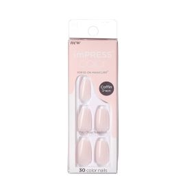 Kiss Impress Coffin Shape Medium Color Nails - Serendipity