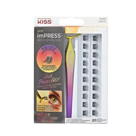 Kiss Impress Press-On Falsies Natural Eyelash Kit