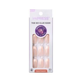 Kiss Impress Bare French Press On Nail