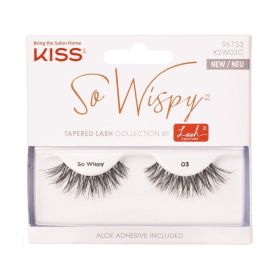 Kiss So Wispy Tapered Eye Lashes