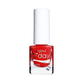 Depend 7Day Hybrid Nail Polish Mahaba Red