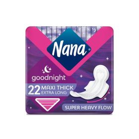 Nana Maxi Night Sanitary Napkin With Wings