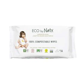 Eco By Naty Unscented  Sensitive Wipes