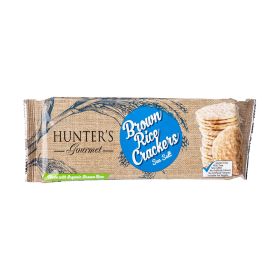 Hunter's Gourmet Brown Rice Crackers Sea Salt