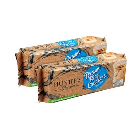 Hunter's Organic Brown Rice Crackers Assorted
