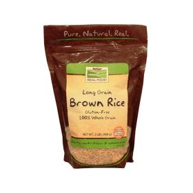Now Foods Rice Brown Long Grain Natural