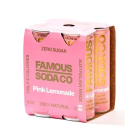 Famous Soda Pink Lemonade Drink