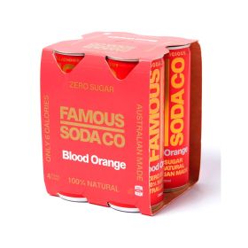 Famous Soda Blood Orange Drink