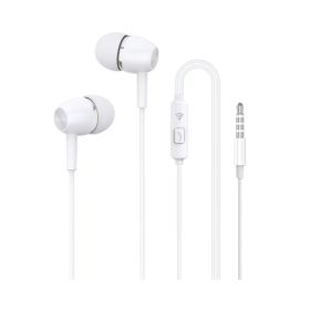 Totulife Series Stereo Wired Earphones 3.5mm - White