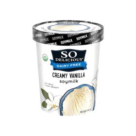 So Delicious Organic Creamy Vanilla Soy Milk Ice Cream