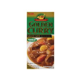 S&B Japanese Golden Curry Paste Medium Hot