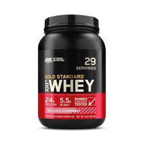 Optimum Nutrition Gold Standard Delicious Strawberry 100% Whey Protein Powder