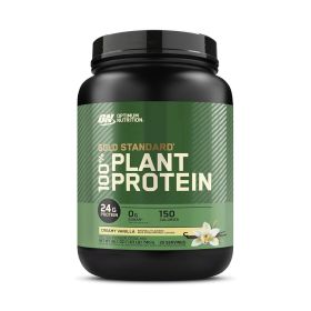 Optimum Nutrition Gold Standard Creamy Vanilla Flavour 100% Plant Protein Powder