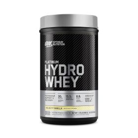 Optimum Nutrition Platinum Hydro Whey Velocity Vanilla Flavour Protein Powder