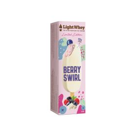 Light Whey Berry Swirl Ice Cream Stick