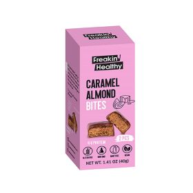 Freakin Healthy Caramel Almond Bites