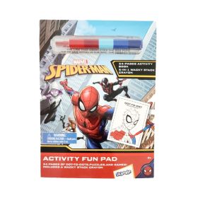 Skoodle Spider-Man Activity Fun Pad with Stackable Crayon