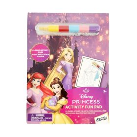 Skoodle Princess Activity Fun Pad with Stackable Crayon