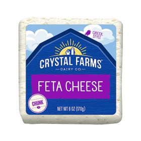 Crystal Farms Feta Cheese Chunk