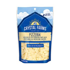 Crystal Farms Pizzeria Low Moisture Part Skim Mozzarella Cheese