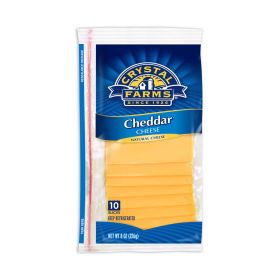 Crystal Farms Cheddar Cheese Singles