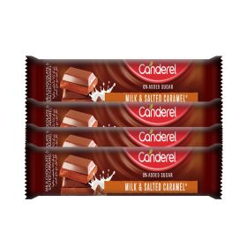 Canderel Milk & Caramel Chocolate Bar