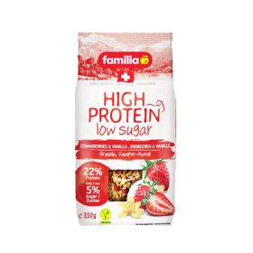 Familia High Protein Low Sugar Strawberry & Vanilla Muesli