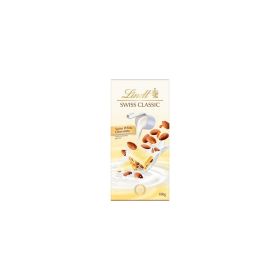 Lindt Swiss Classic White Almond Noughat Chocolate