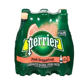 Perrier Water Pet Pink Grape Fruit 500ml