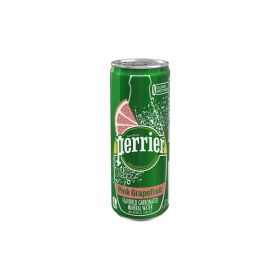Perrier Pink Grapefruit Water Slim Can 250ml