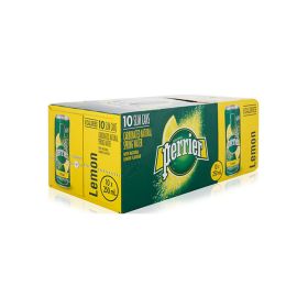 Perrier Water Slim Lemon Can 250ml