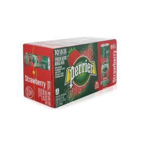 Perrier Water Slim Strawberry Can 250ml