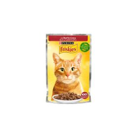 Friskies Pouch With Beef In Gravy