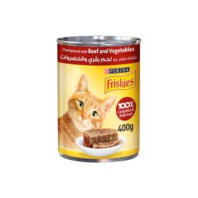 Friskies Cat Food Beef & Vegetable