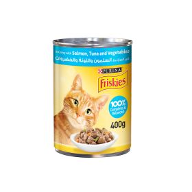 Friskies Cat Food Salmon, Tuna & Vegetable