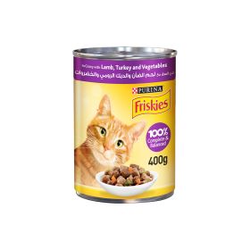 Friskies Cat Food Lamb, Turkey & Vegetable