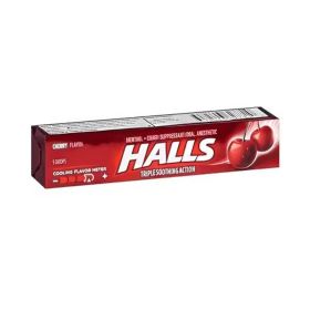 Halls Cherry Falvoured Candy