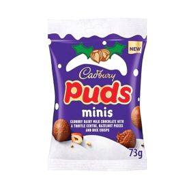 Cadbury Mini Puds Bag