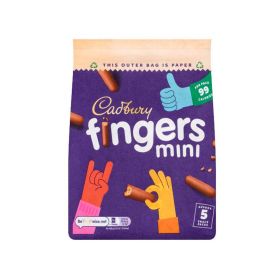 Cadbury Mini Fingers Biscuits Multipack