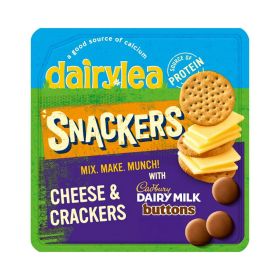 Dairylea Cheese & Crackers Snackers with Cadbury Dairy Milk Buttons