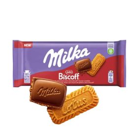 Milka Lotus Biscoff Chocolate Bar