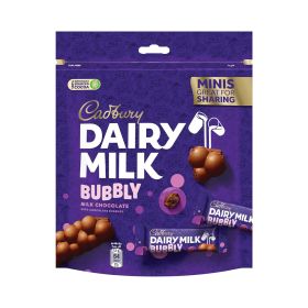 Cadbury Dairy Milk Bubbly Milk Chocolate Mini Bag