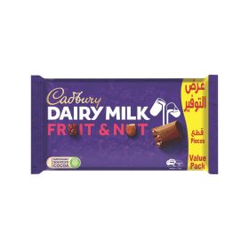 Cadbury Dairy Milk Fruits & Nuts Chocolate Bars