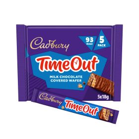 Cadbury Time Out Milk Chocolate Wafer Bar
