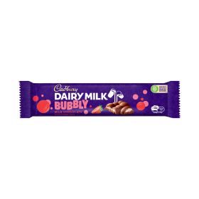 Cadbury Dairy Milk Bubbly Strawberry Milk Chocolate