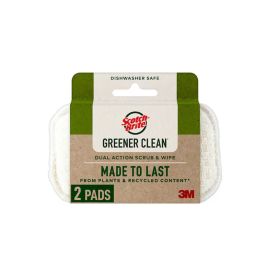Scotch Brite Dual Action Recycled Scrubber and Wipes