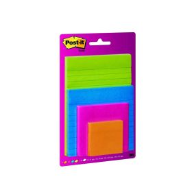 Post It 4622-SSEU Multi Size Sticky Notes