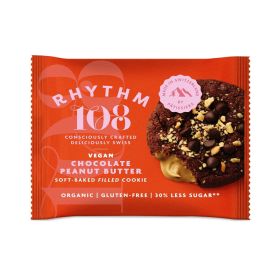 Rhythm 108 Vegan Chocolate Peanut Butter Soft Baked Filled Cookie