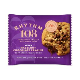 Rhythm 108 Vegan Hazelnut Chocolate Praline Soft Baked Filled Cookie