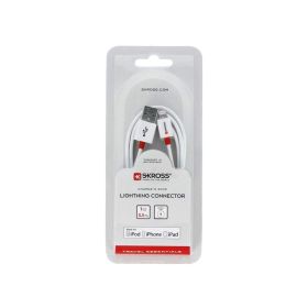 Skross Charge'N Sync Lightning Mfi Cable White 1M